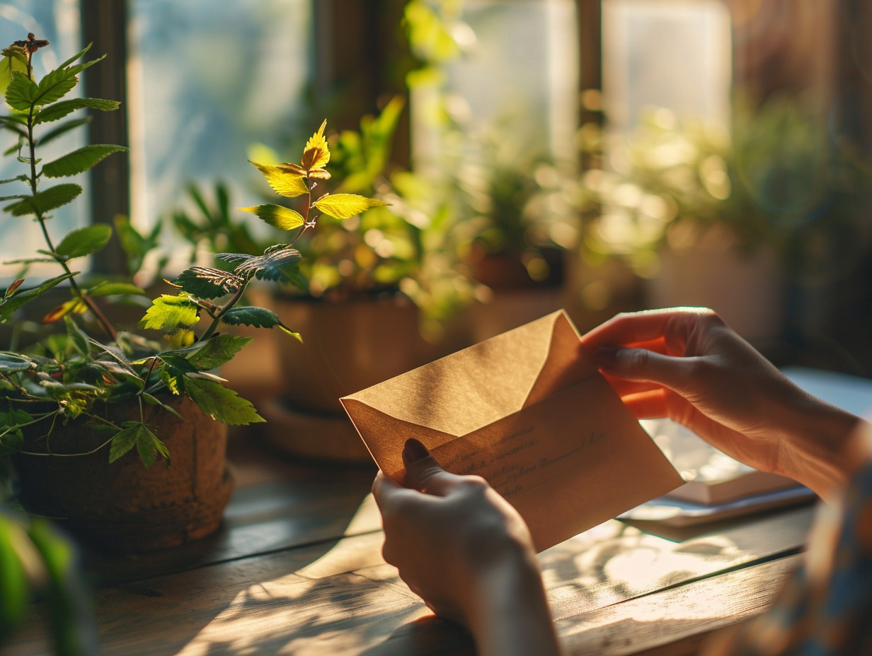 enveloppe  courrier