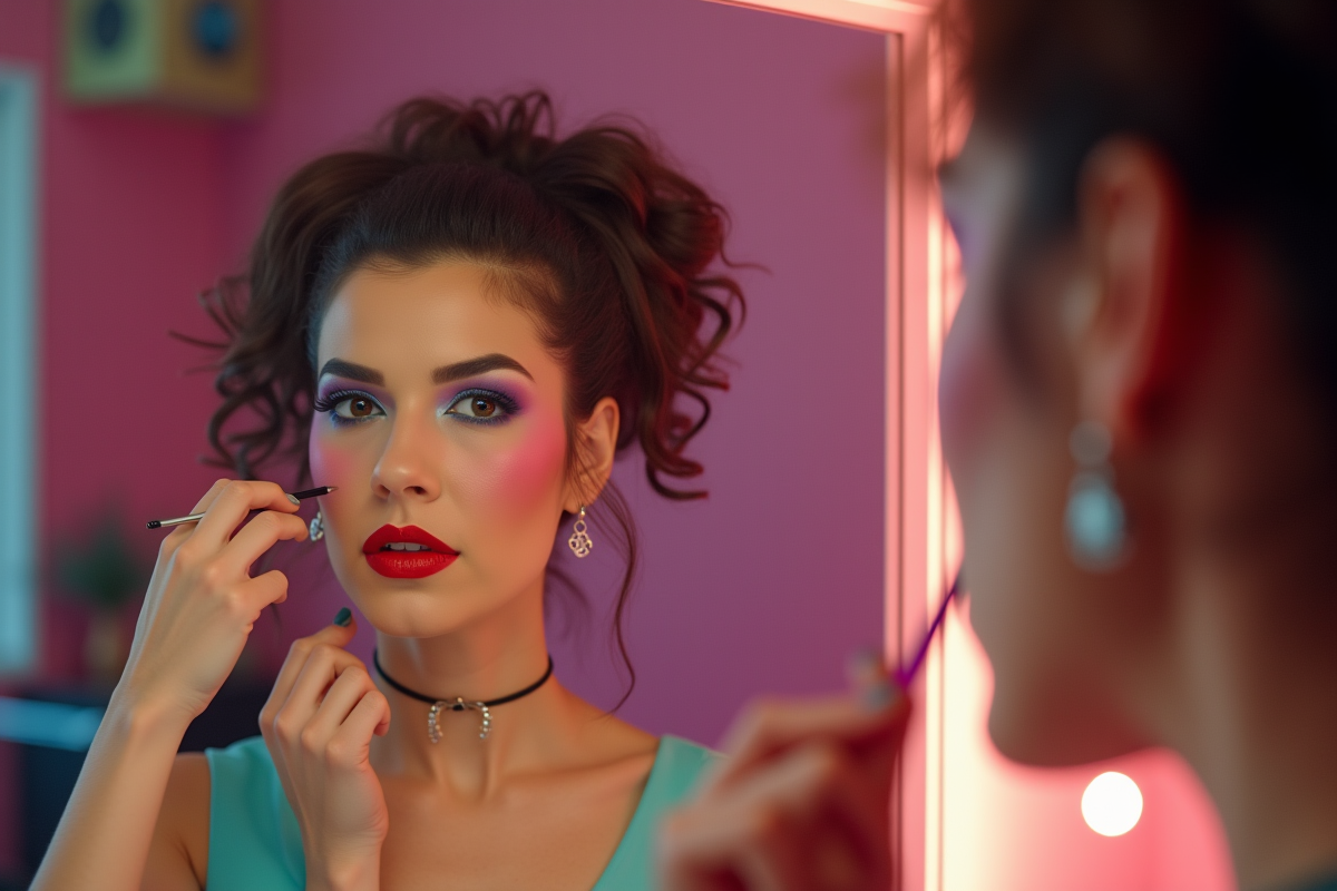 maquillage rétro