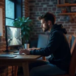 Joueur analysant un calendrier de sortie de jeu vidéo GTA avec des notes et des repères temporels