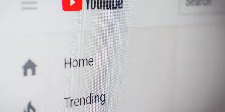 Youtube application screengrab